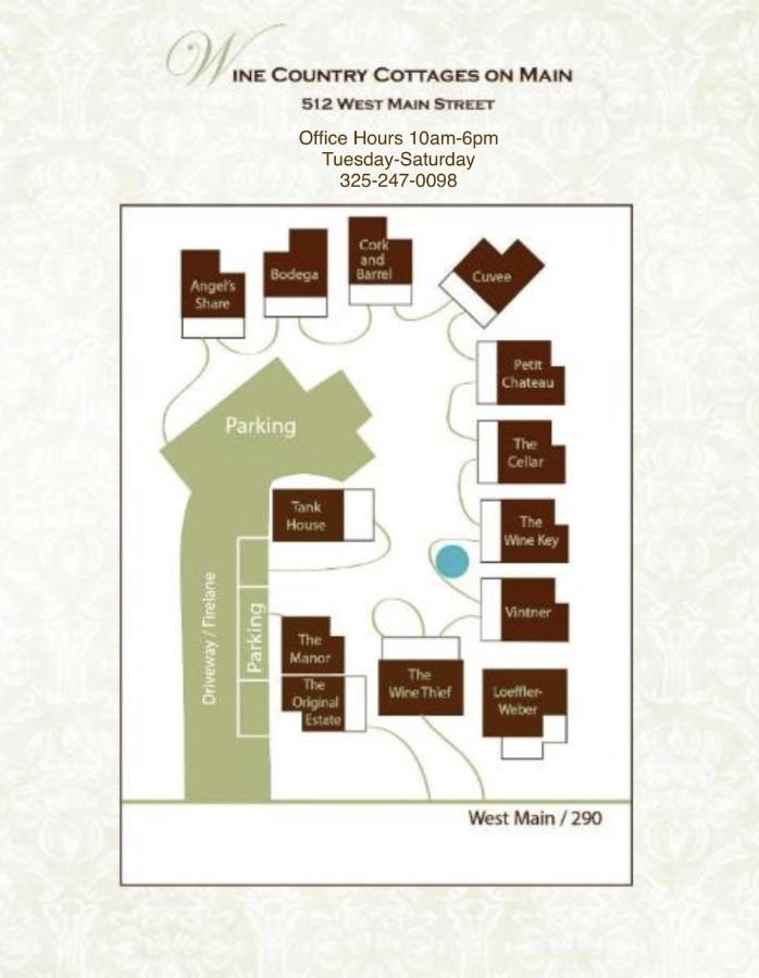 Wine Country Cottages On Main 프레드릭스버그 외부 사진